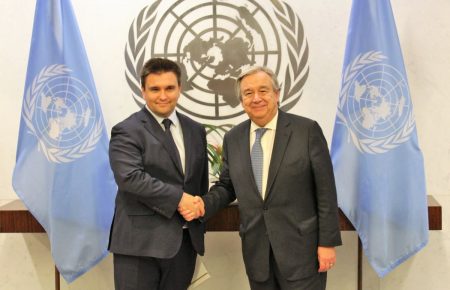 Клімкін обговорив з генсеком ООН введення миротворців на Донбас