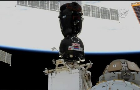 Космічний корабель «Союз» з новим екіпажем зістикувався з МКС (ФОТО, Відео)
