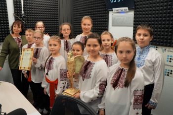 Діти заспівали Щедрик у студії Громадського радіо (ВІДЕО)