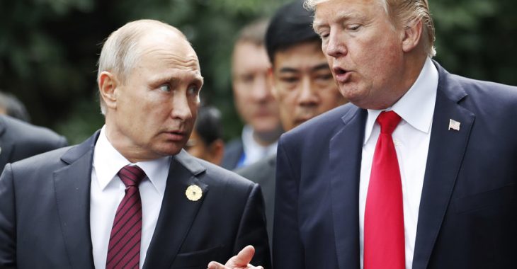 Трамп просить Путіна допомогти врегулювати ситуацію з Північною Кореєю Трамп просить Путіна допомогти врегулювати ситуацію з Північною Кореєю