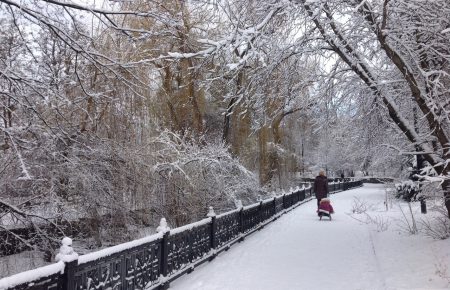 Сніг в окупованому Сімферополі спричинив транспортний колапс (ФОТО)