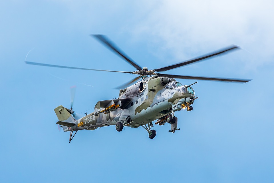 З’явилася інформація про падіння російського вертольоту в Сирії