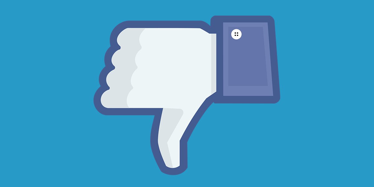 Фейсбук тестує «антивподобайки»?