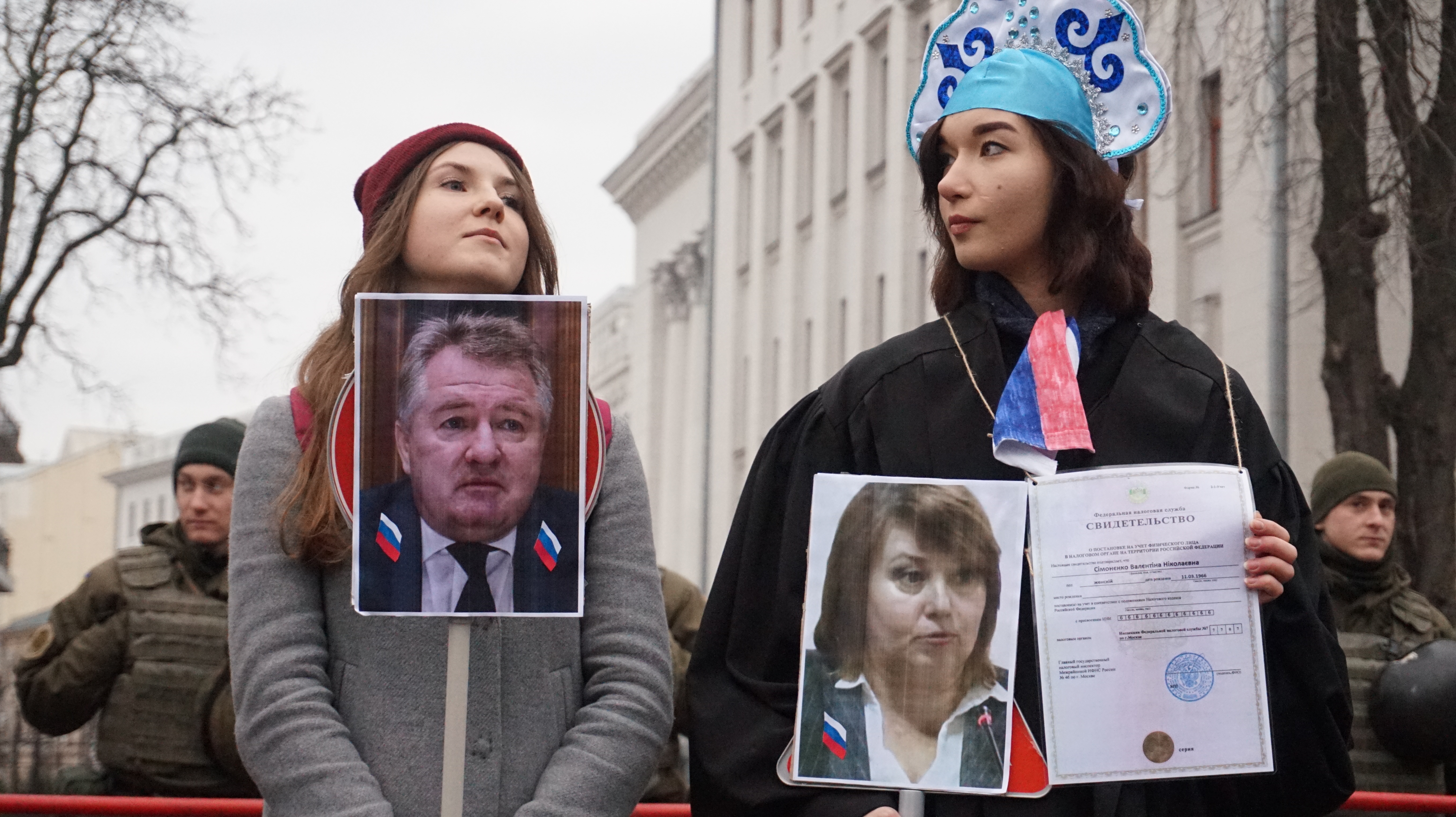 Активісти проти призначення Сімоненко суддею Верховного Суду, бо «співпрацює з окупаційною владою Криму»(ФОТО)
