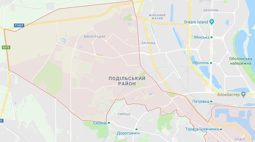 Київрада найменувала 8 нових вулиць у Подільському районі