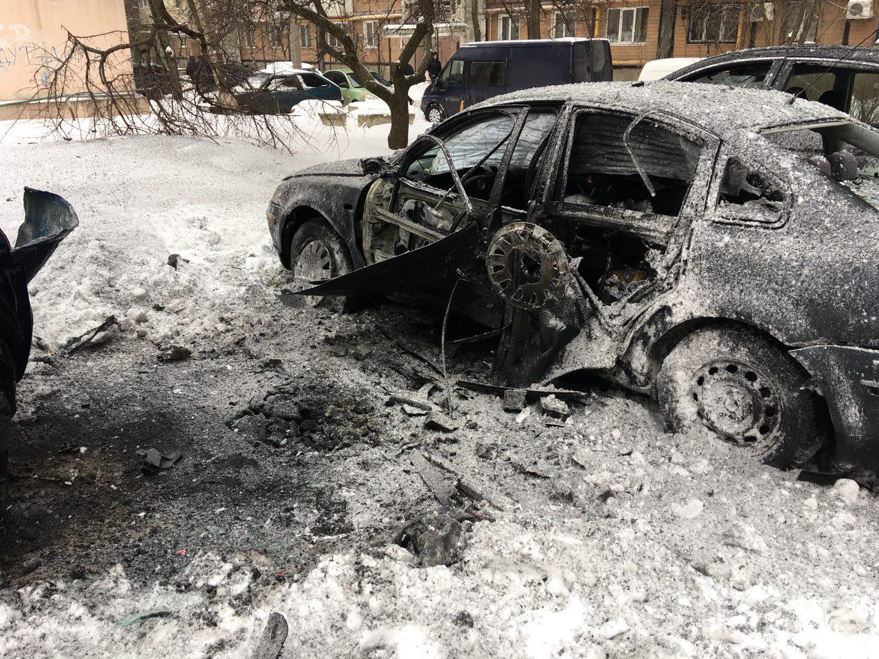 У непідконтрольному Донецьку вибухнув автомобіль