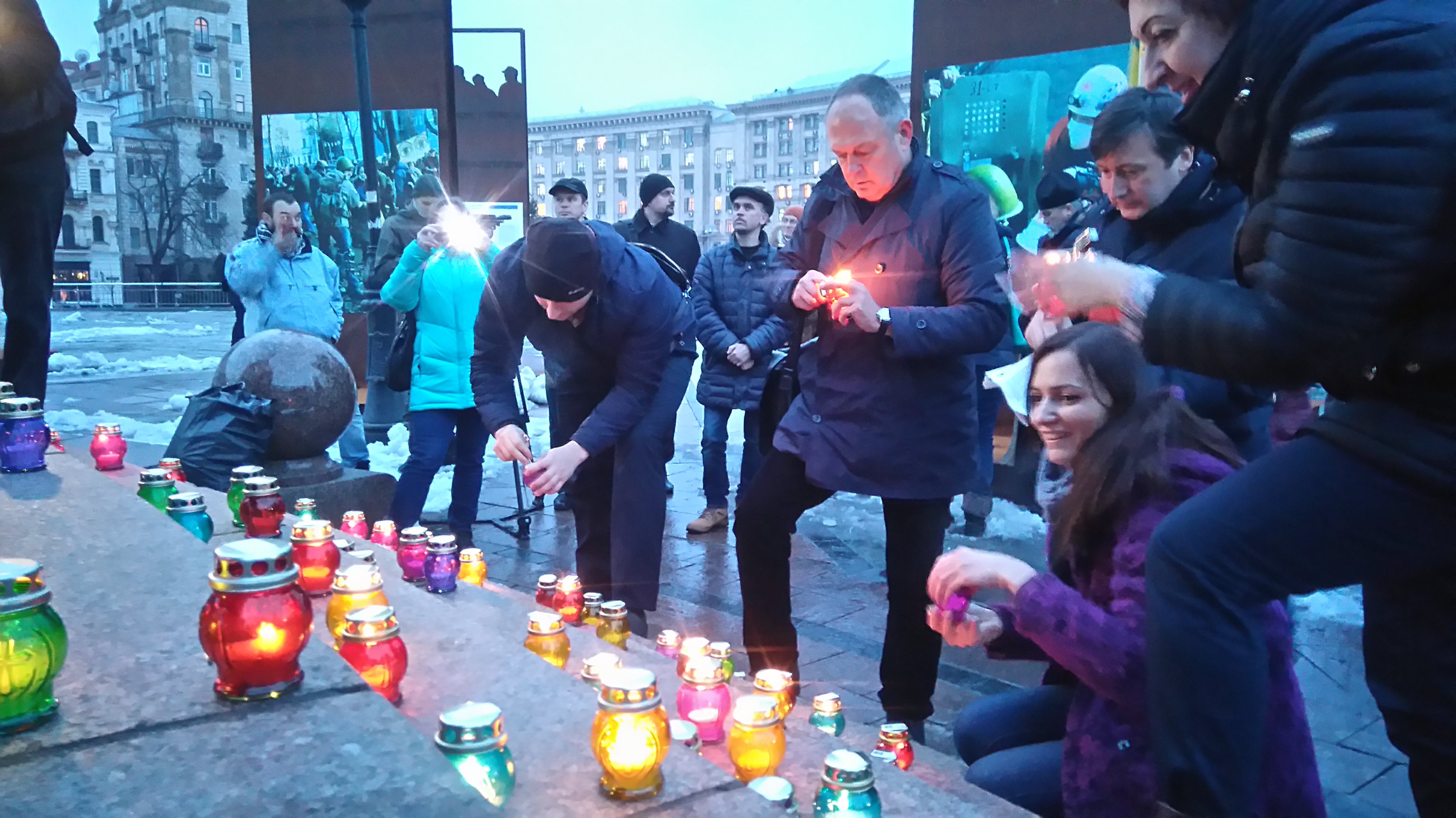 В Києві вшанували пам'ять Дмитра Чернявського (ФОТО)