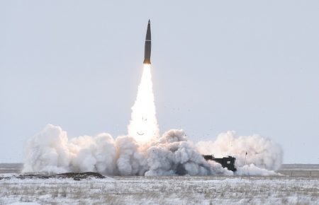 У Росії запустили балістичну ракету «Іскандер-М» під час навчань (ФОТО)