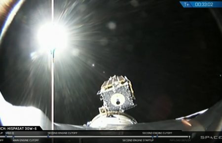 Ракета Falcon 9 успішно вивела на орбіту іспанський супутник (ФОТО, Відео)