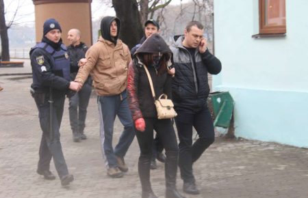 Ужгород: Нацполіція затримала 6 людей після маршу за права жінок