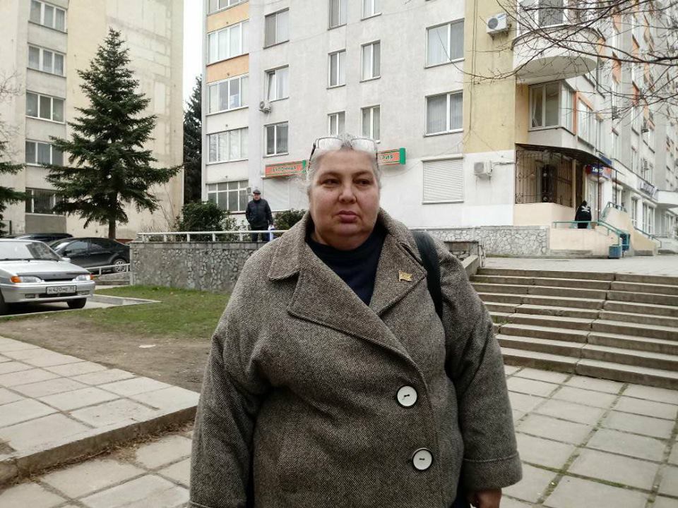 Украинская активистка потребовала переводчика на судебном заседании в оккупированом Крыму