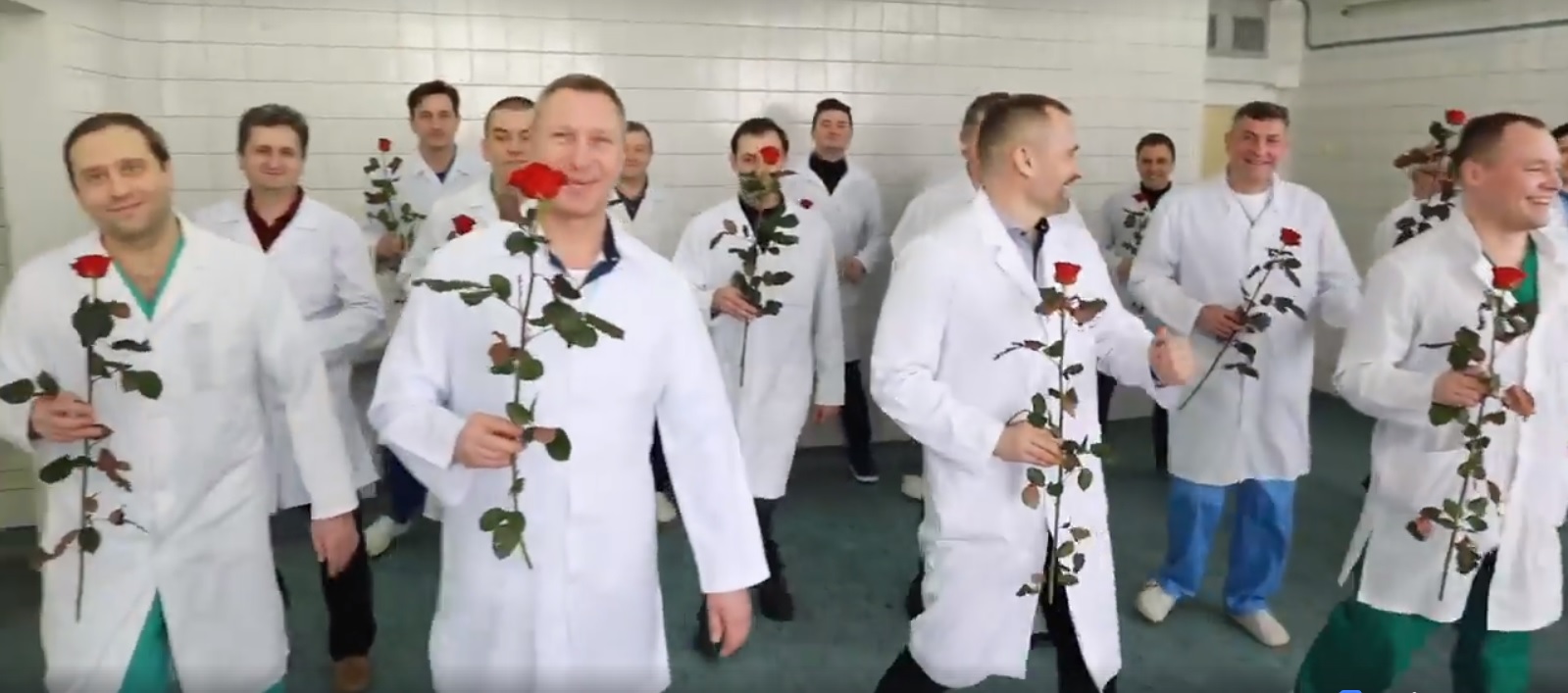 Відео-вітання чернігівських лікарів до 8 березня б’є рекорди за переглядами