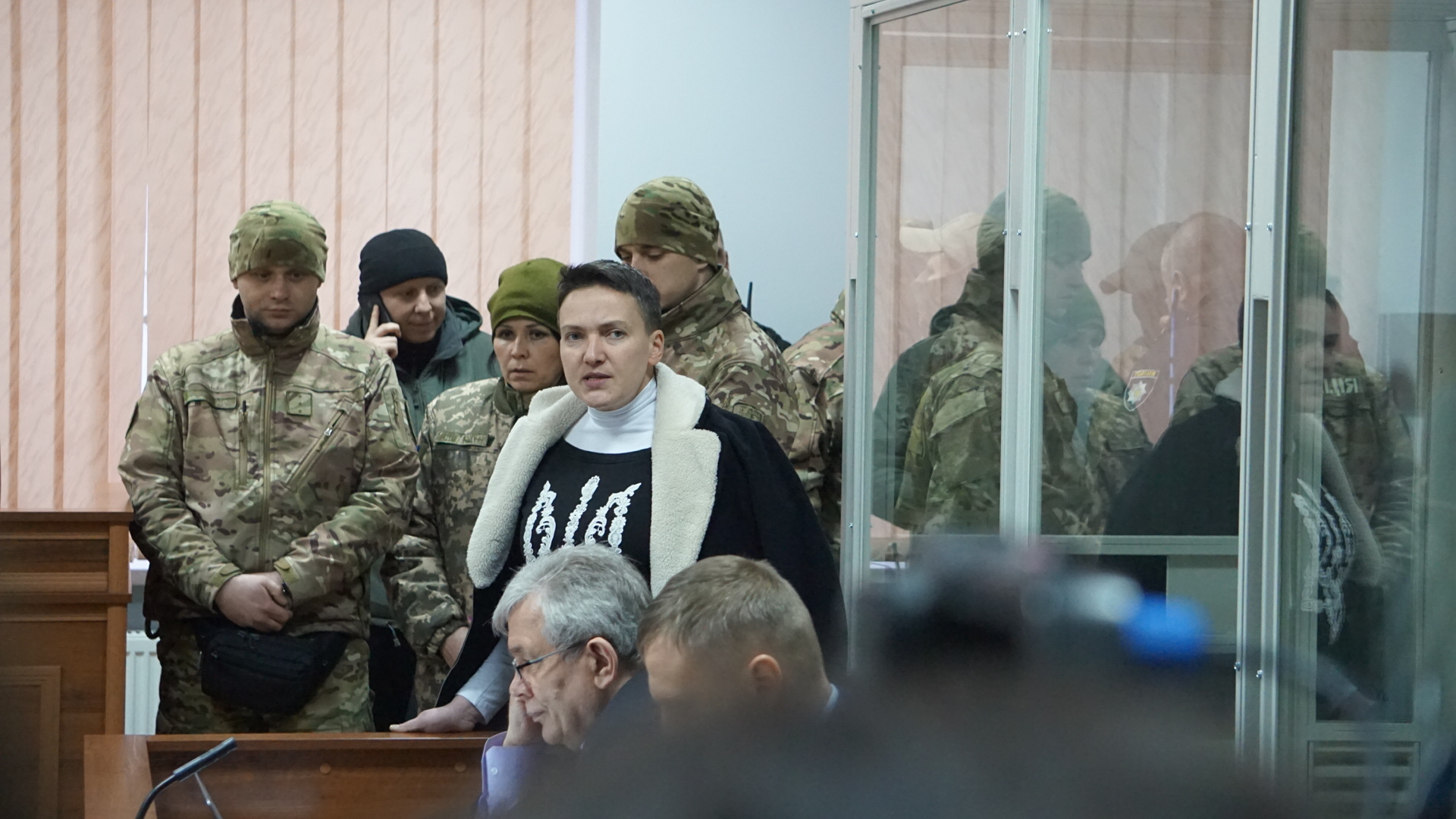 Савченко в залі суду звернулася до Путіна