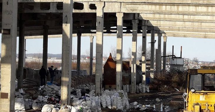 Активісти три дні блокують приватну сміттєсортувальну станцію біля Дрогобича Активісти три дні блокують приватну сміттєсортувальну станцію біля Дрогобича
