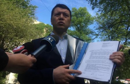 Бочковського не пустили на роботу в ДСНС, адвокат склав акт про невиконання рішення суду (ФОТО)