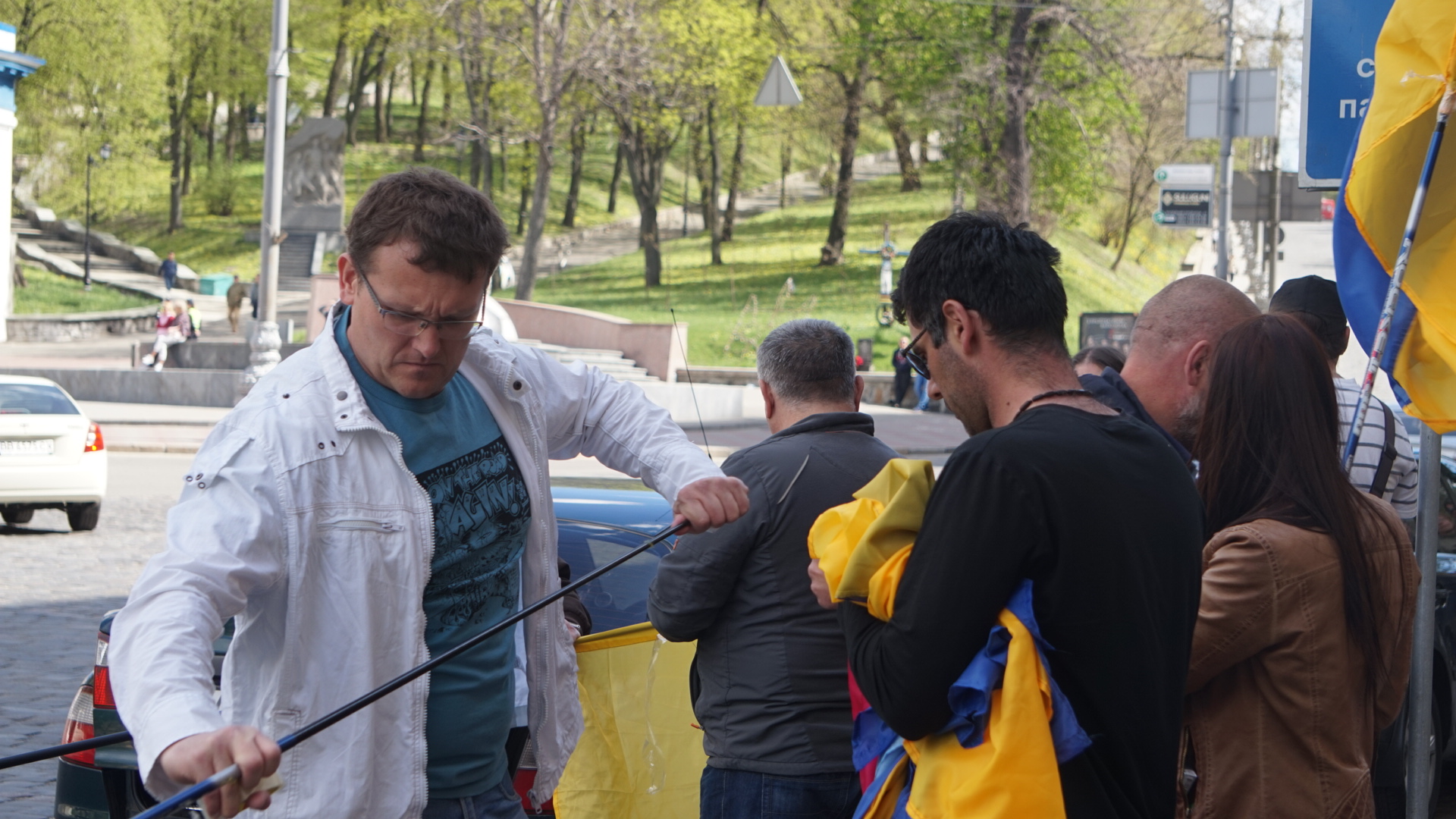 Замість Порошенка до Луценка: учасники протестного автопробігу змінили маршрут