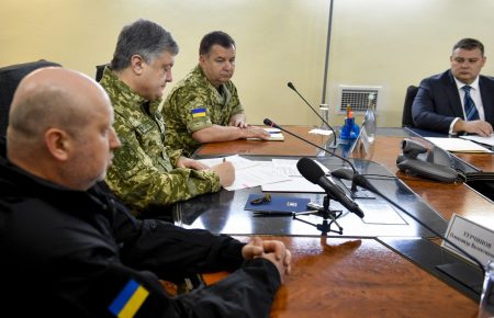 Порошенко підписав наказ про початок операції Об'єднаних сил