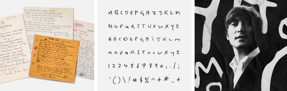 Писати, як Курт Кобейн, Девід Бові та Джон Леннон: художник розробив шрифти за почерками легенд музики (ФОТО)