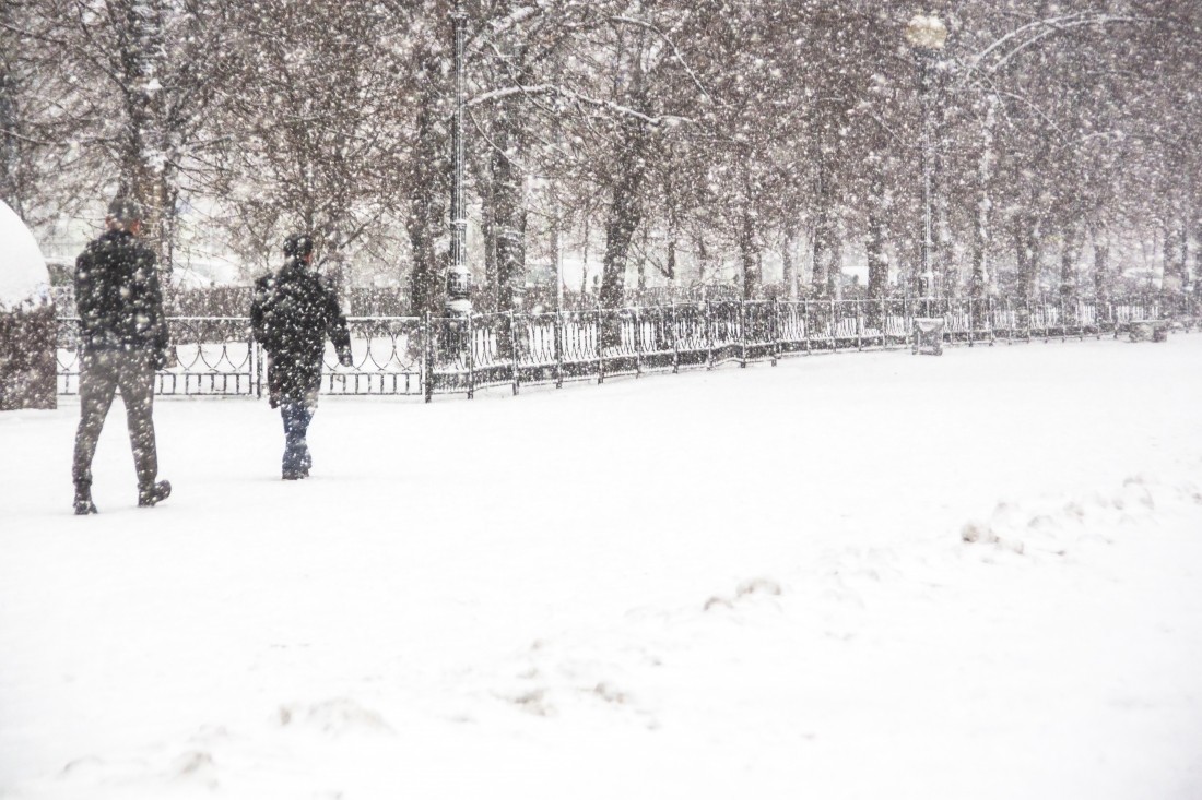 У Києві очікуються морози та сильний снігопад —  КМДА