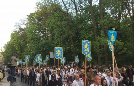 Без політичних гасел і провокацій: у Львові пройшов марш до 75-річчя дивізії «Галичина» (ФОТО)