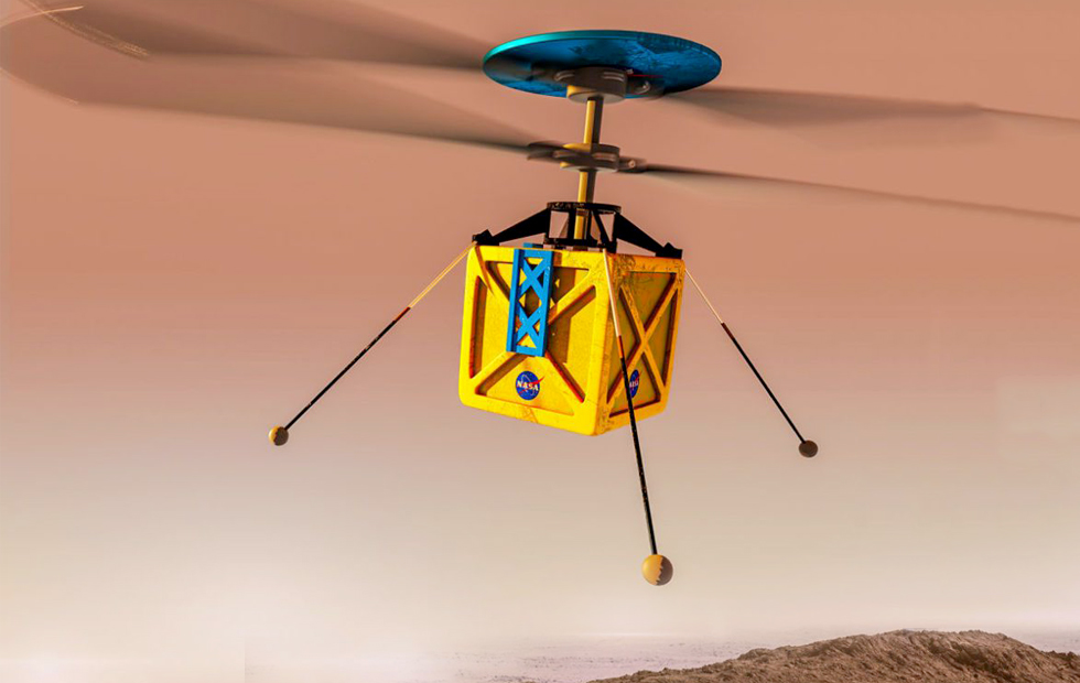 NASA відправить вертоліт для вивчення атмосфери Марса (ВІДЕО)