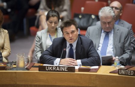 Клімкін: Україна, США, Франція та Німеччина внесуть на голосування проект про миротворчу місію ООН на Донбасі