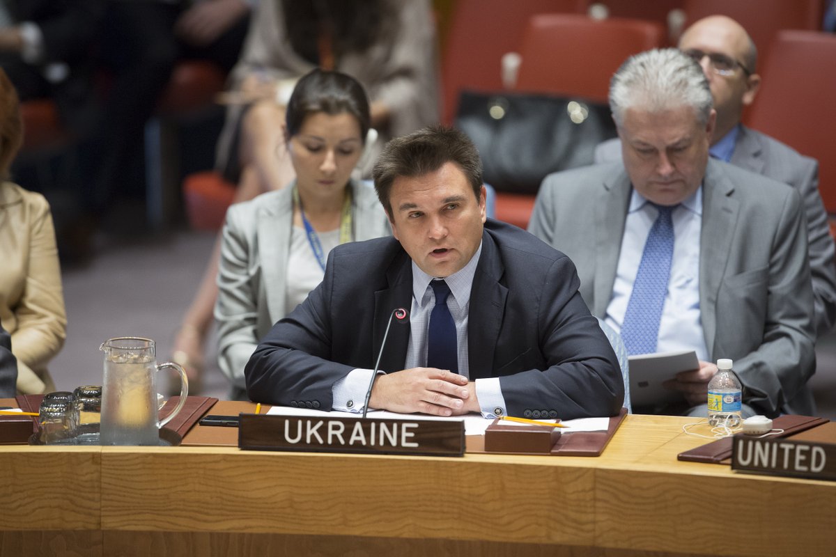 Клімкін: Україна, США, Франція та Німеччина внесуть на голосування проект про миротворчу місію ООН на Донбасі