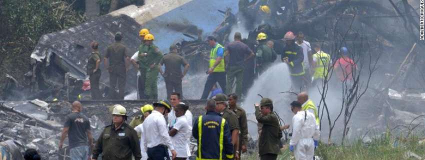 Офіційно: внаслідок падіння літака на Кубі загинули 110 людей