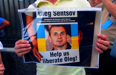 #FreeSentsov: в Одесі пройшла акція на підтримку Олега Сєнцова (ФОТО)