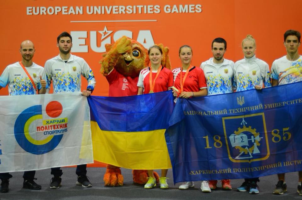 Українські студенти взяли 10 медалей на спортивних змаганнях у Португалії