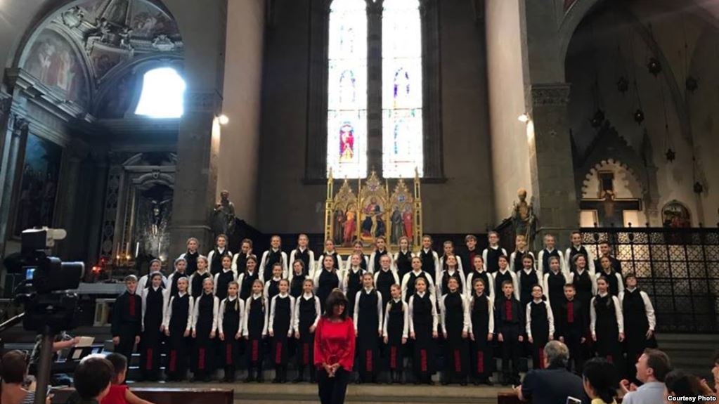 Дитячий хор «Щедрик» здобув головну нагороду на міжнародному фестивалі у Флоренції