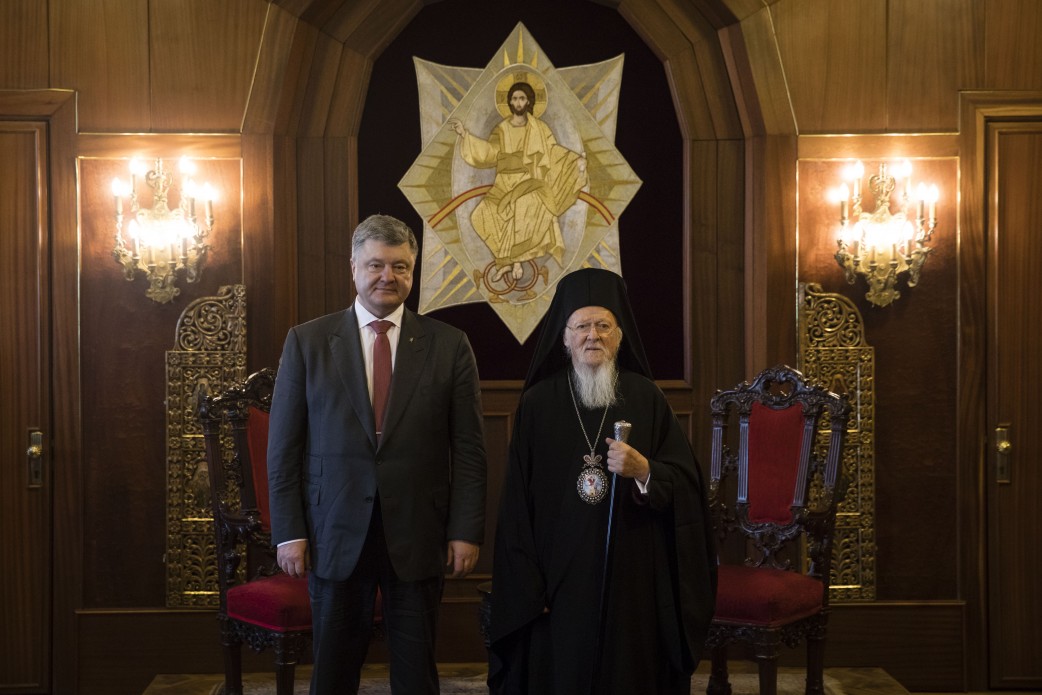 Патріарх Варфоломій привітав Україну з Днем Незалежності