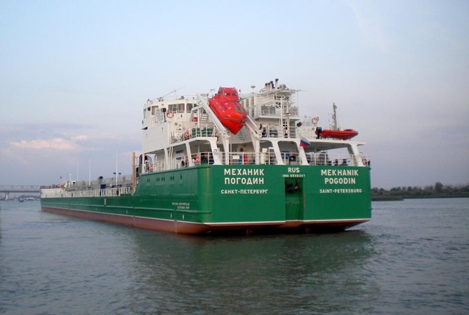 Російське судно «Механік Погодін» заблоковано у порту Херсона на три роки, - заступник представника президента