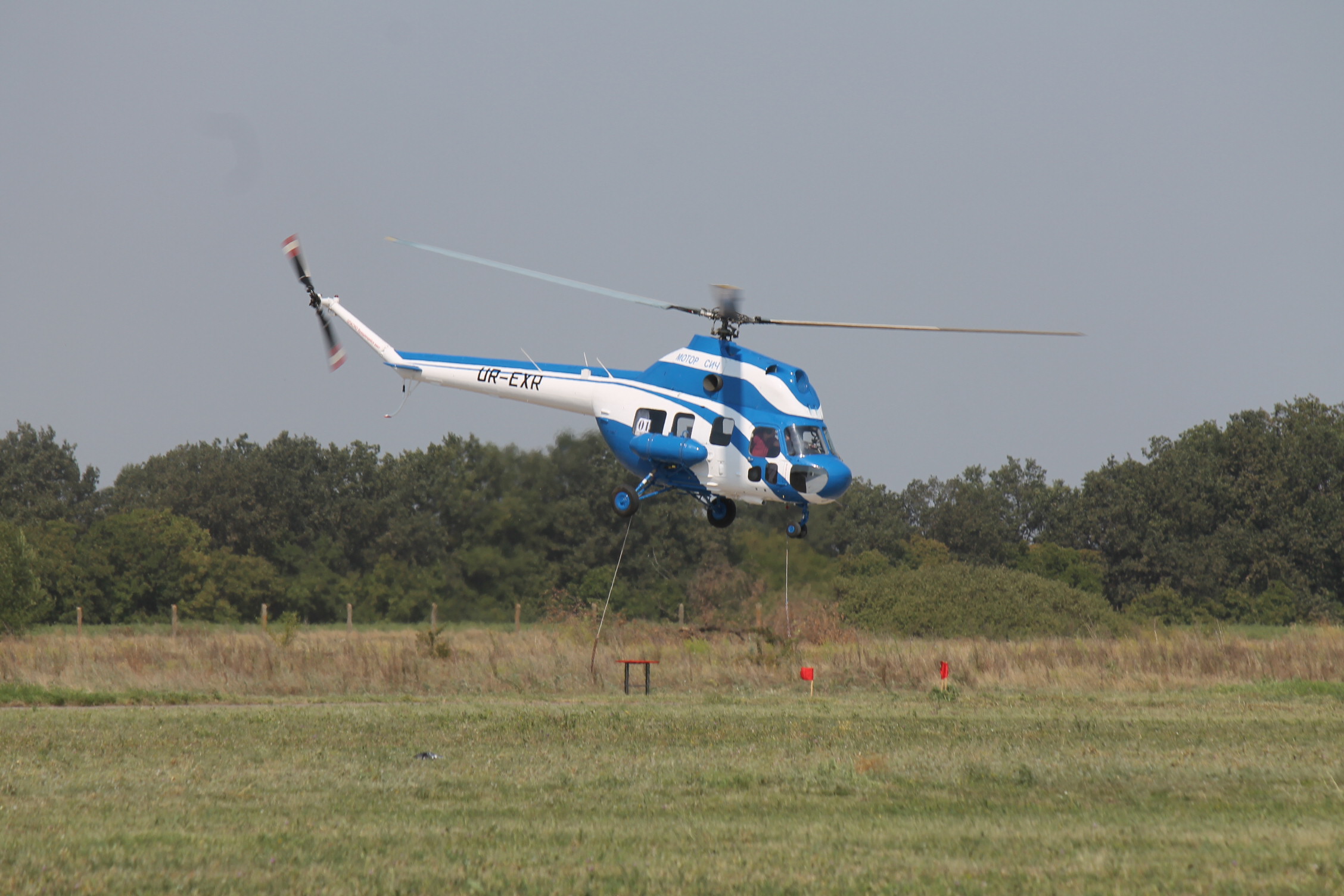 У Запоріжжі проходить чемпіонат України з вертолітного спорту (ФОТО, ВІДЕО)