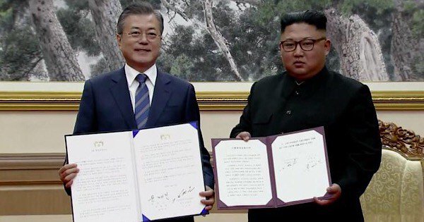 Лідери Південної та Північної Корей підписали військову году: деталі саміту в Пхеньяні