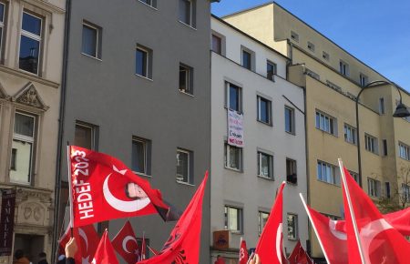 У Кельні тривають протести через приїзд турецького президента Ердогана