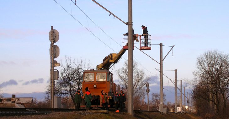 Укрзалізниця електрифікувала 12 кілометрів колії на Полтавщині Укрзалізниця електрифікувала 12 кілометрів колії на Полтавщині