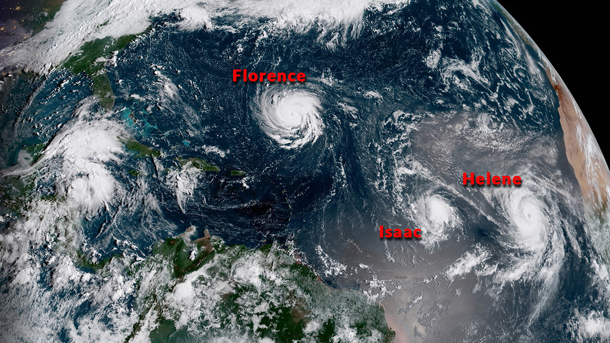 Ураган «Флоренс» наближається: у трьох штатах США оголосили режим надзвичайного стану