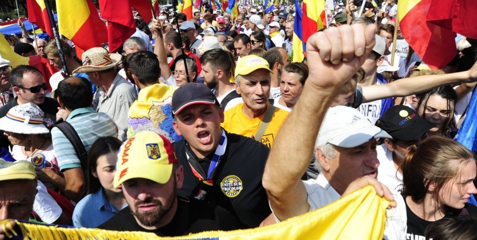 У Кишиневі під час акції за об’єднання Молдови і Румунії відбулися сутички (ВІДЕО)