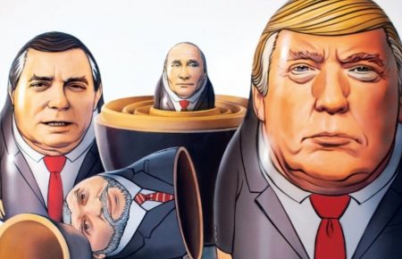 На обкладинці журналу Тime зобразили Трампа та Путіна у вигляді матрьошок