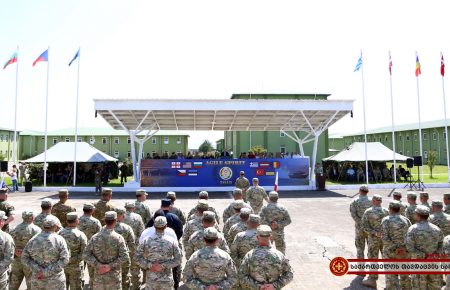 Військові навчання за участі військових НАТО та України стартували у Грузії