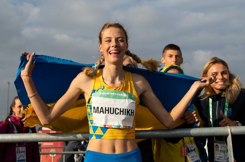 Шосте «золото» української юнацької збірної на Олімпійських іграх — Магучих перемогла у стрибках у висоту