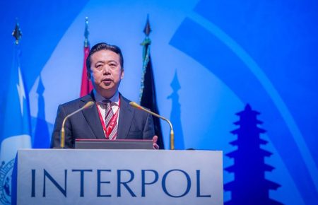 Інтерпол запросив у Китаю інформацію про зниклого президента організації