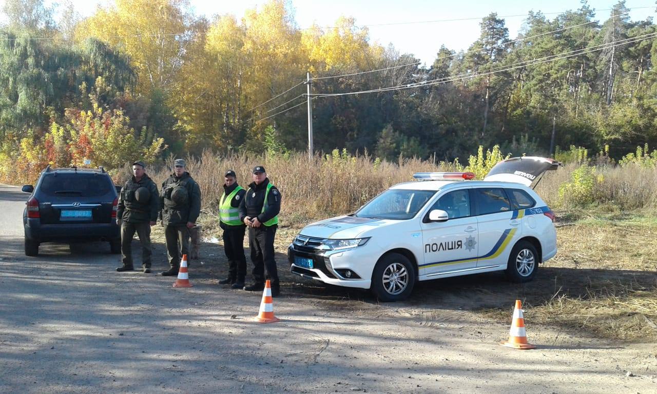 Поблизу військових складів на Чернігівщині поліція продовжує посилене патрулювання