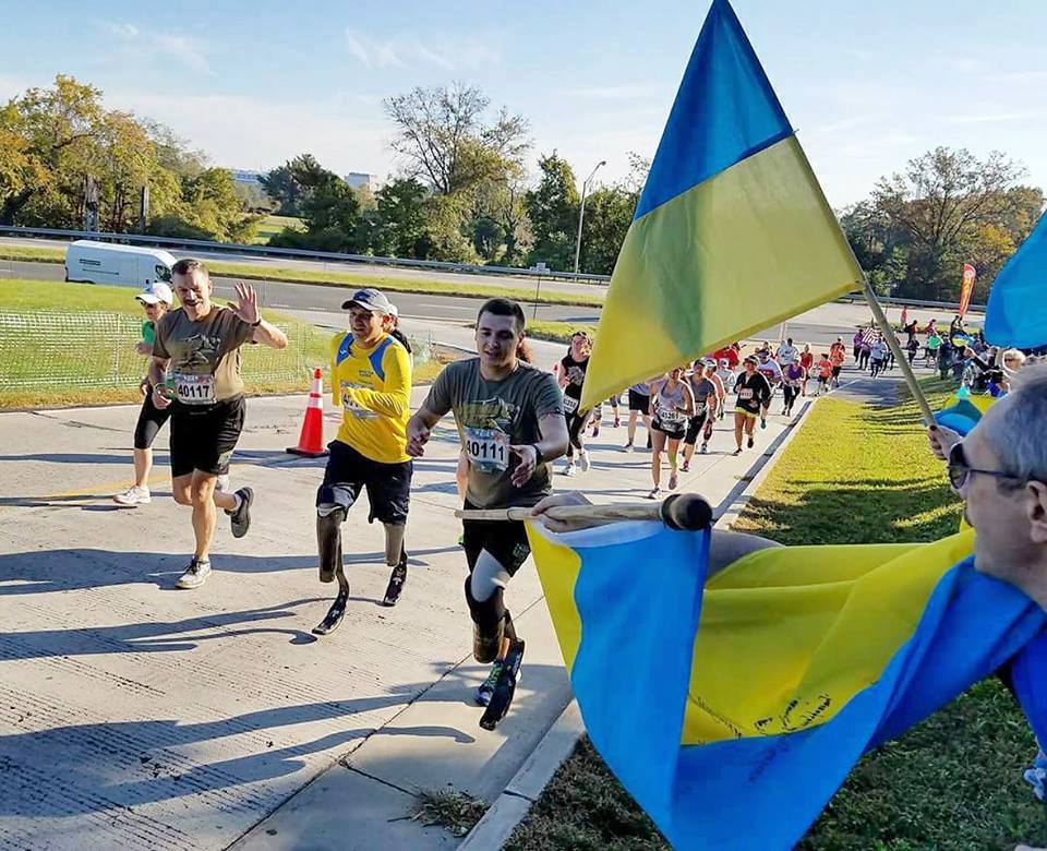Дев'ятеро українських ветеранів пробіжать марафон у США