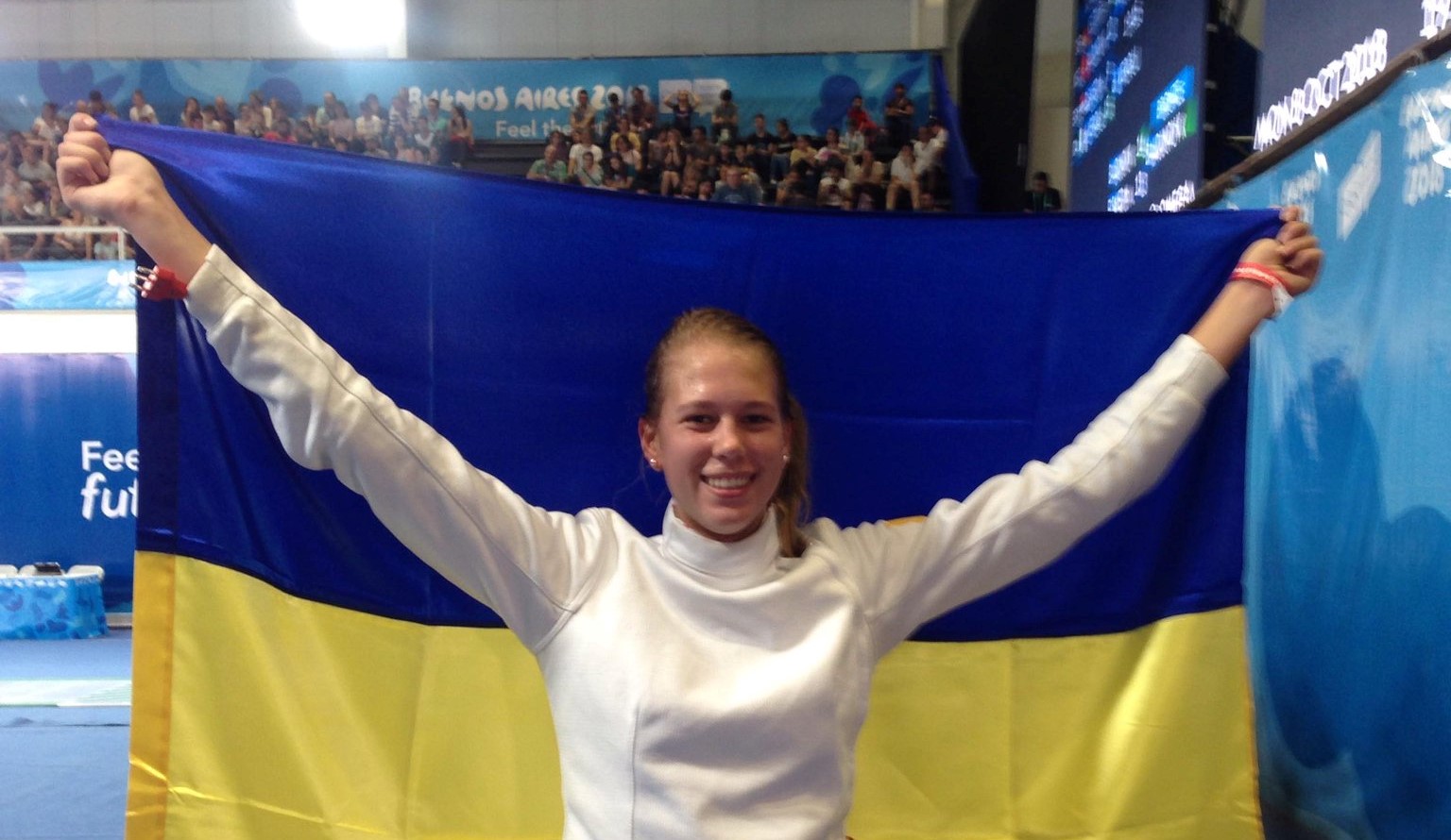 Українка Катерина Чорній виборола золоту медаль з фехтування на Юнацьких Олімпійських іграх