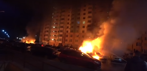 На Київщині внаслідок підпалу пошкоджено 7 автомобілів – поліція