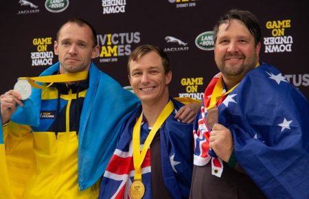 Викладач Національної академії ДПСУ Віктор Шинкарук виборов «срібло» на «Invictus Games-2018»