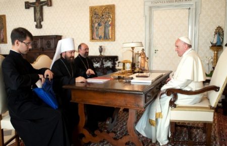 Представник РПЦ обговорив із Папою Римським ситуацію в Україні