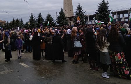 В Інгушетії затримали учасників акції біля нового кордону з Чечнею